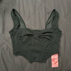 Corset crop top